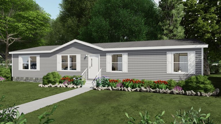 Official exterior image of the TRU Oak manufactured home